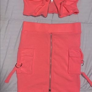 Mabel cargo skirt set